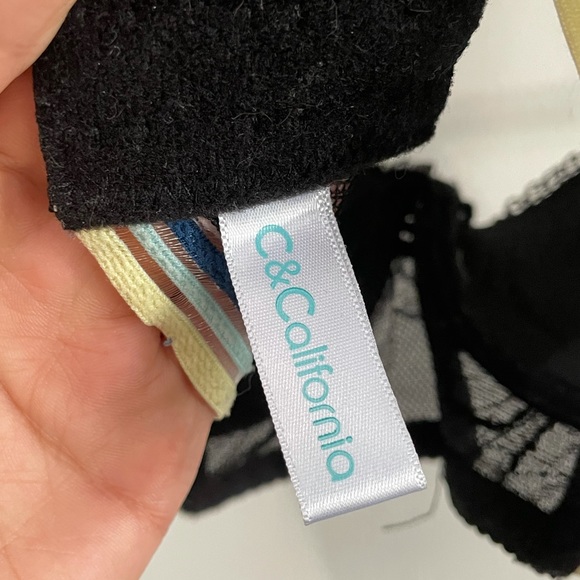 Black Lace Bra - Picture 3 of 5